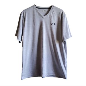 Under Armour Grey V-neck Shirt XL